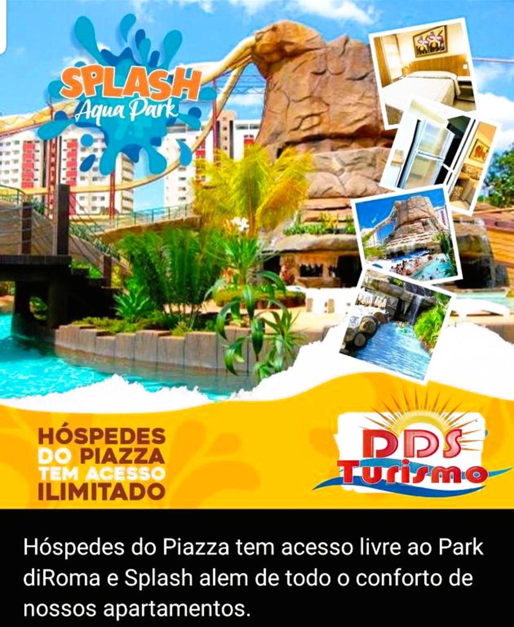 Piazza Diroma - Cortesia Park Diroma, Splash E Slide Caldas Novas Zewnętrze zdjęcie